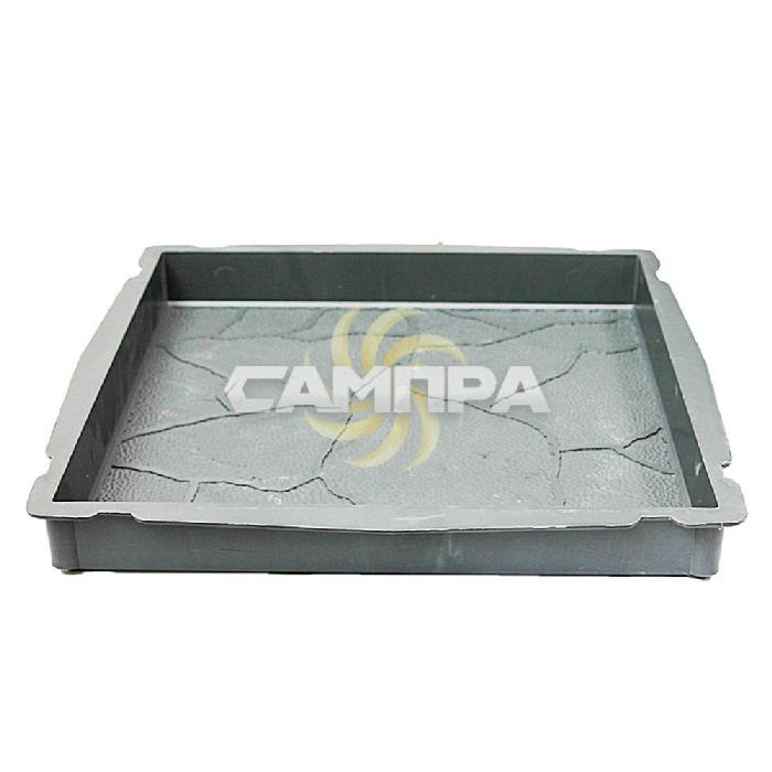 Форма для тротуарной плитки 72/17 Квадрат Тучка 40,0х40,0х5,0 см фото 2