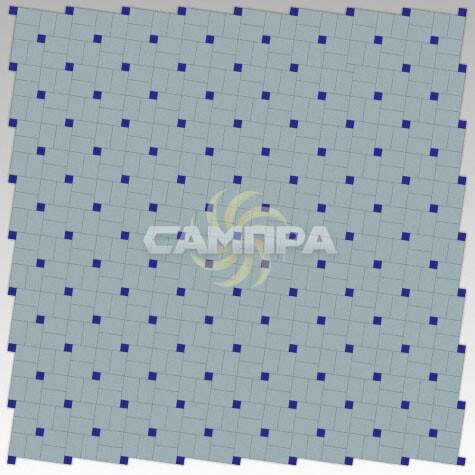 Форма для тротуарной плитки 10х10х4,5 шагрень фото 5